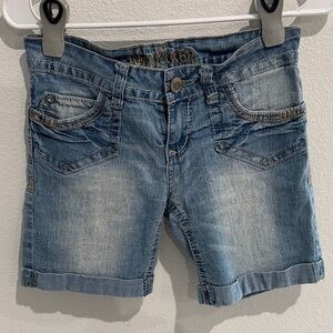 Vintage Denim Blue Jean Shorts for Women Size 5